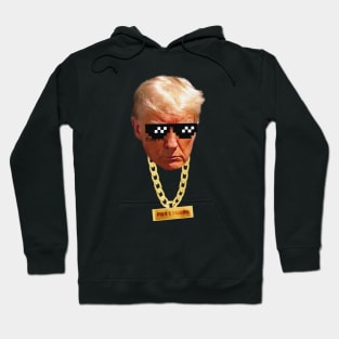 Thug Life Trump Mugshot Hoodie